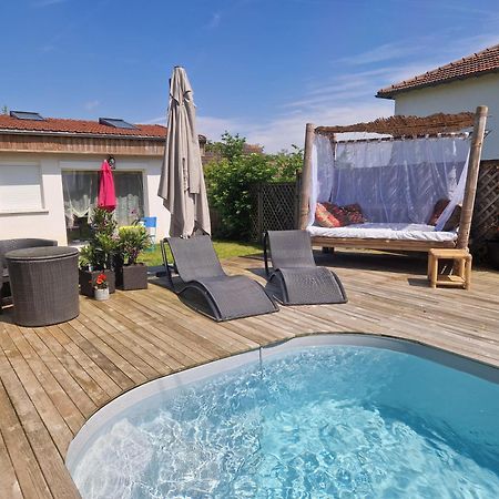 La Serenite Balinaise, Chambre Et Sdb Privee, Jardin , Piscine Et Jacuzzi En Saison, Pres De Chantilly, Parc Asterix Et Cdg Et Paris En 20' Orry-La-Ville Zewnętrze zdjęcie