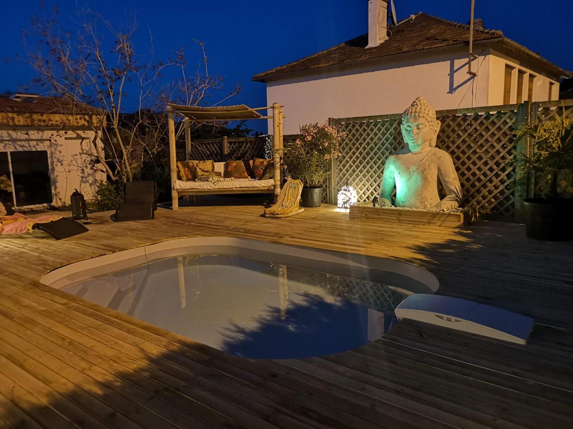 La Serenite Balinaise, Chambre Et Sdb Privee, Jardin , Piscine Et Jacuzzi En Saison, Pres De Chantilly, Parc Asterix Et Cdg Et Paris En 20' Orry-La-Ville Zewnętrze zdjęcie