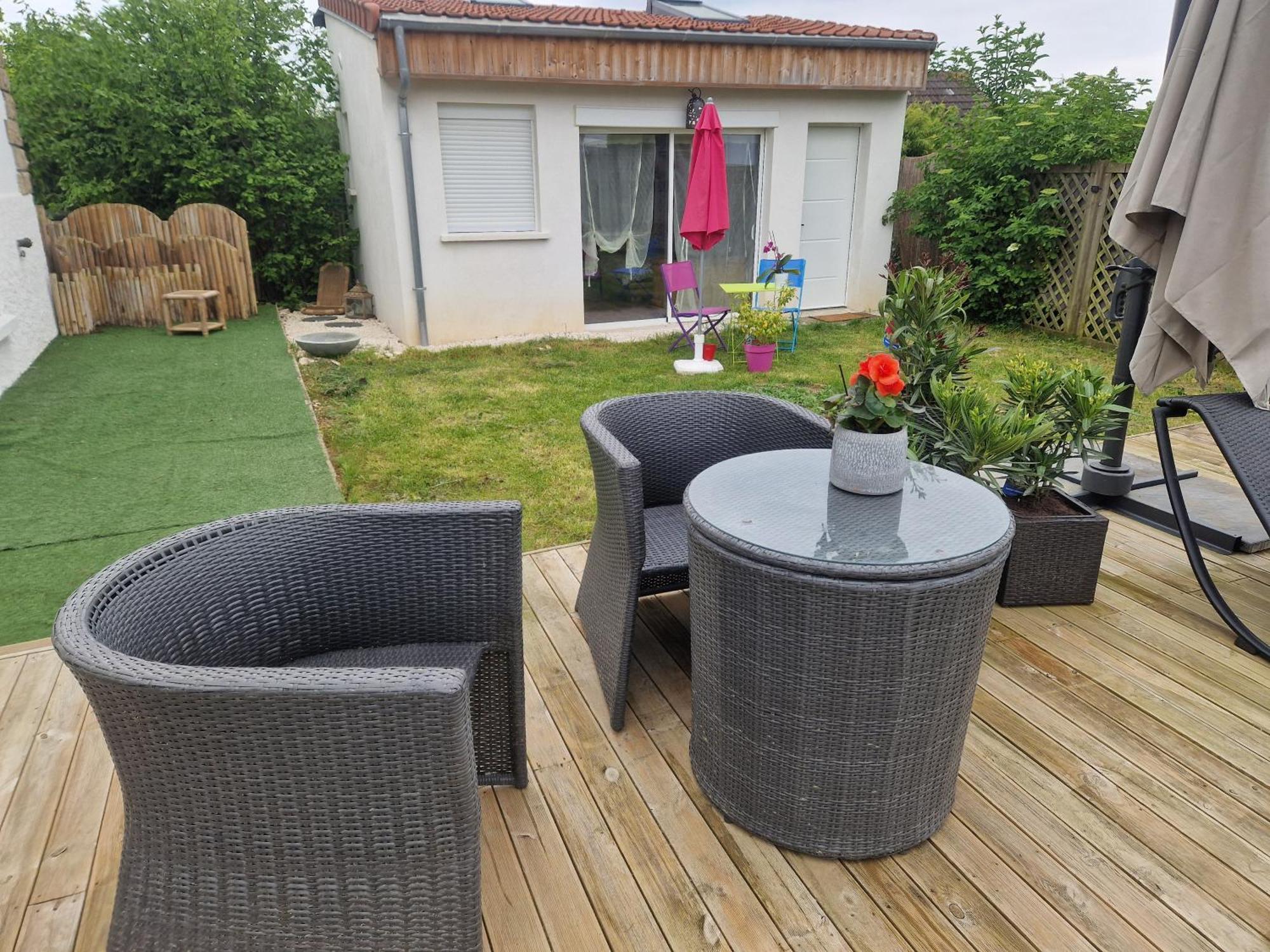 La Serenite Balinaise, Chambre Et Sdb Privee, Jardin , Piscine Et Jacuzzi En Saison, Pres De Chantilly, Parc Asterix Et Cdg Et Paris En 20' Orry-La-Ville Zewnętrze zdjęcie