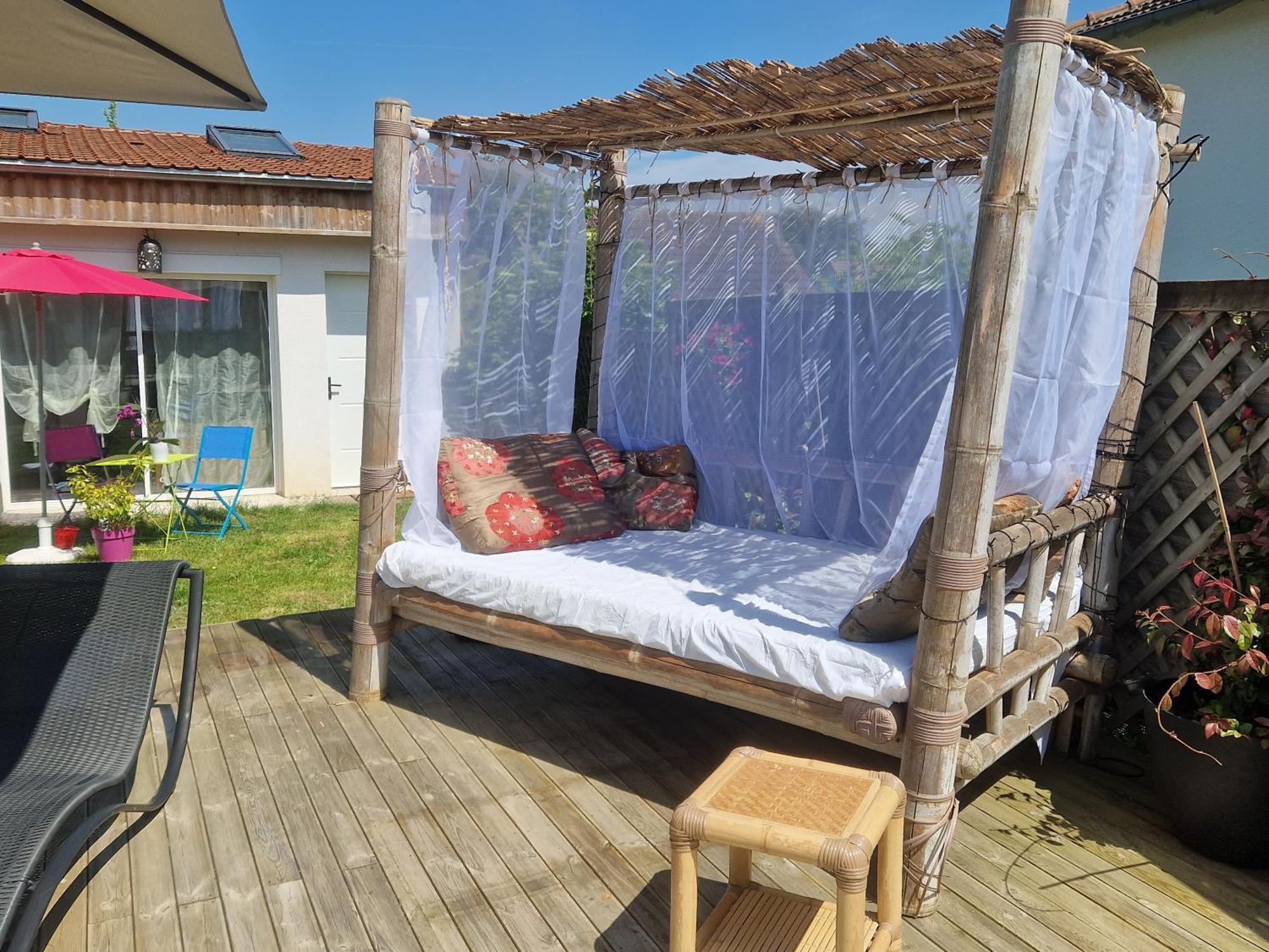La Serenite Balinaise, Chambre Et Sdb Privee, Jardin , Piscine Et Jacuzzi En Saison, Pres De Chantilly, Parc Asterix Et Cdg Et Paris En 20' Orry-La-Ville Zewnętrze zdjęcie