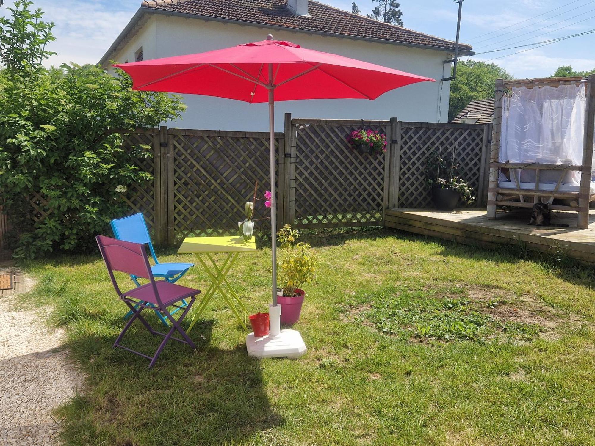La Serenite Balinaise, Chambre Et Sdb Privee, Jardin , Piscine Et Jacuzzi En Saison, Pres De Chantilly, Parc Asterix Et Cdg Et Paris En 20' Orry-La-Ville Zewnętrze zdjęcie
