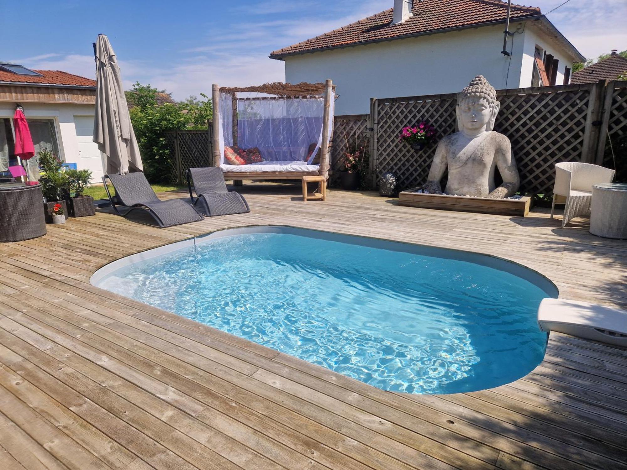 La Serenite Balinaise, Chambre Et Sdb Privee, Jardin , Piscine Et Jacuzzi En Saison, Pres De Chantilly, Parc Asterix Et Cdg Et Paris En 20' Orry-La-Ville Zewnętrze zdjęcie