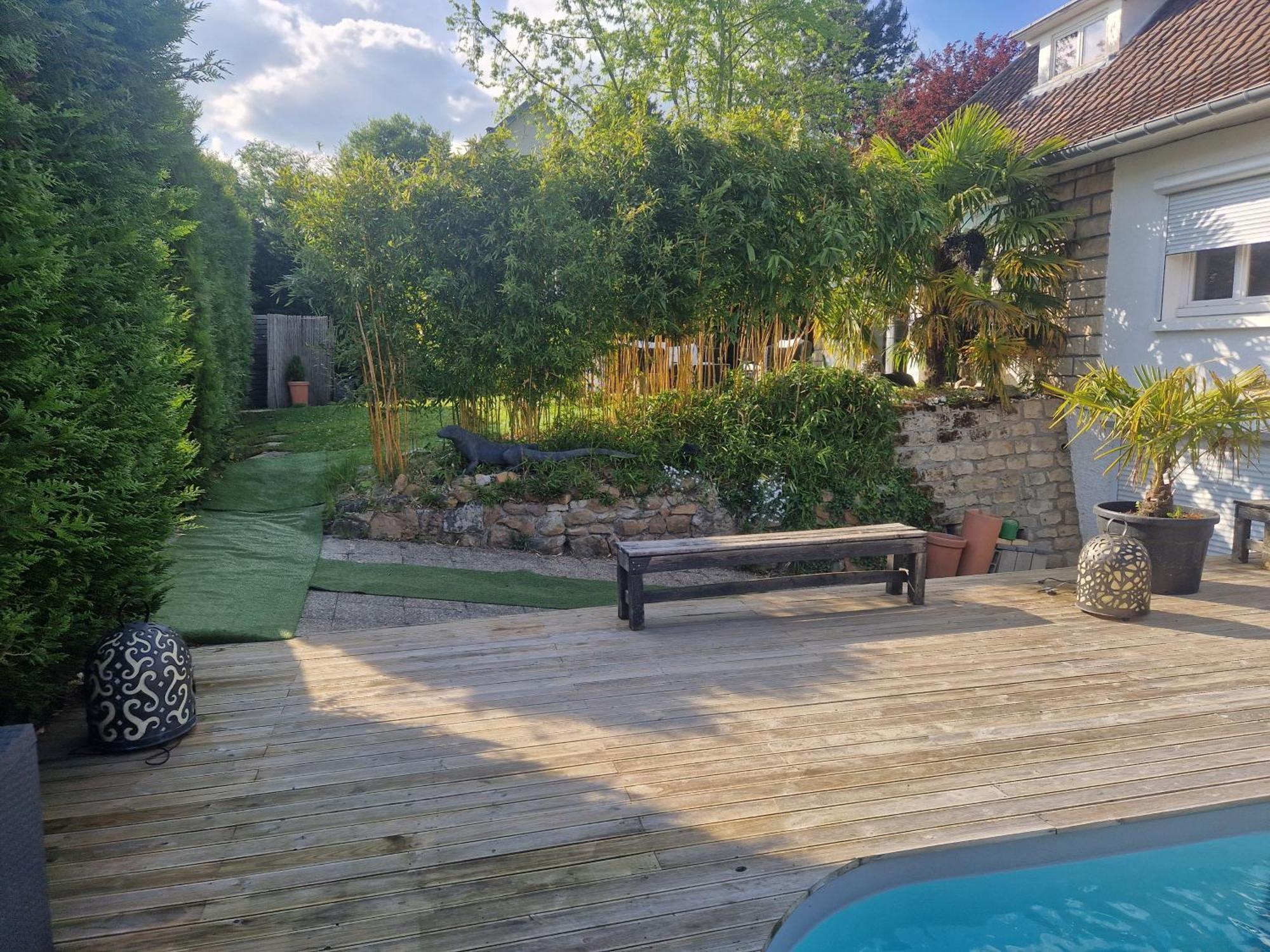 La Serenite Balinaise, Chambre Et Sdb Privee, Jardin , Piscine Et Jacuzzi En Saison, Pres De Chantilly, Parc Asterix Et Cdg Et Paris En 20' Orry-La-Ville Zewnętrze zdjęcie